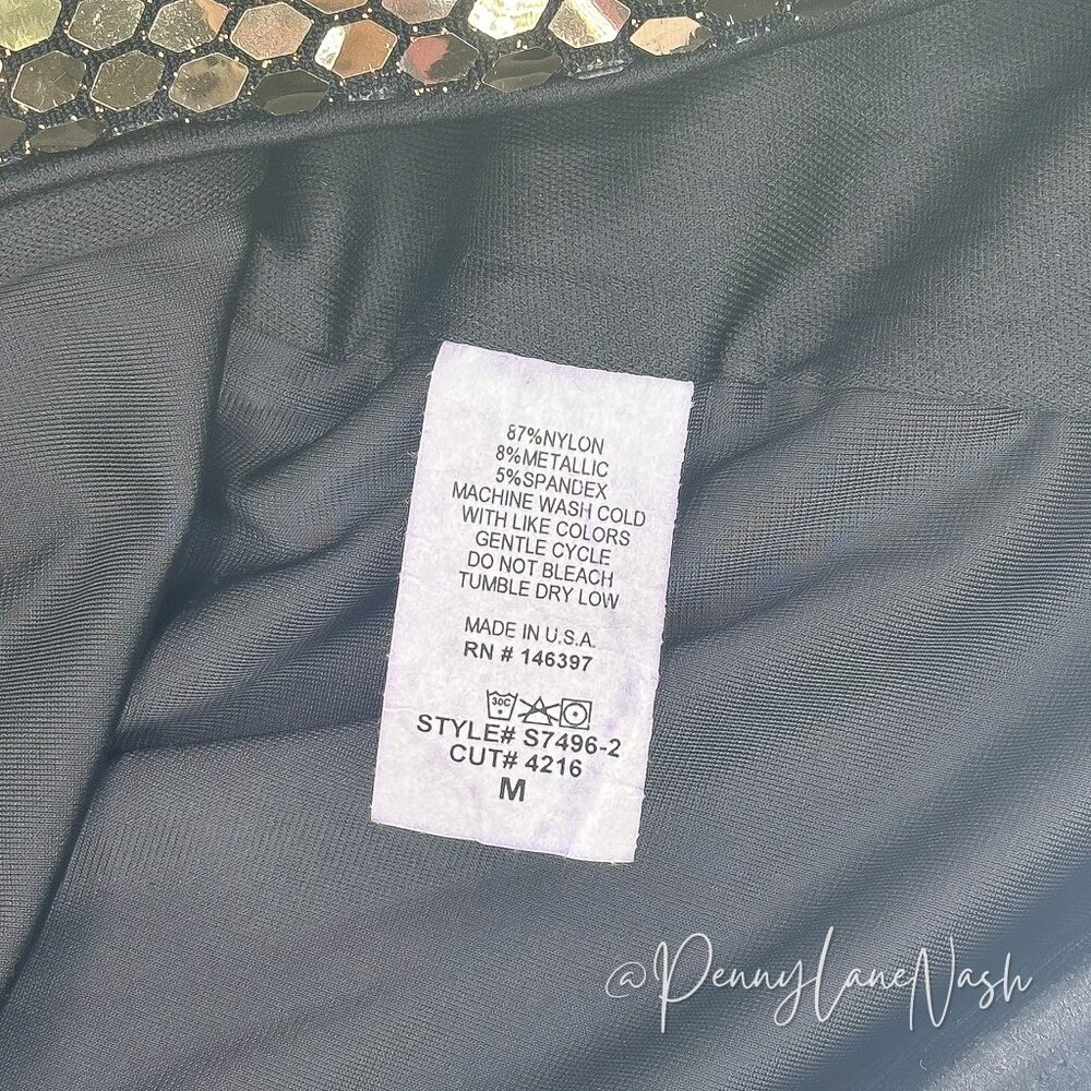 NWT Love Culture Sequin Front Mini Skirt Size Medium - Picture 5 of 7